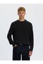 Pullover mit Rundhalsausschnitt Zopfstrick