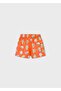 Boy's Swimsuit Shorts Orange - 2