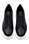 Men's White Lace-Up Casual Sneaker Sports Shoes Thick Sole - 4