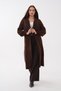 Women's Open Front Beard Knitwear Cardigan - 3