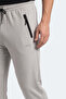 Kingstor I Men's Gray Sweatpants with Zipper Pockets - 4