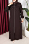 Giza Ferace with Stones and Removable Hood - 3