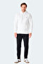 Moonlight I Men's Hooded Ecru Sweatshirt - 8