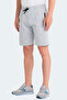 Kanani I Men's Pocketed Gray Shorts - 6