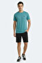 Kofona Men's Turquoise T-Shirt - 7