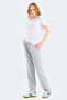Kloras I Women's Gray Sweatpants with Pockets - 2