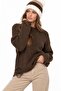 Women's Premium Ripped Detailed Oversize Knitwear Sweater - 2