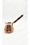Copper Studded Coffee Pot (Wooden Handle, Serves 4) - 2
