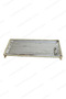 Handmade Luxury Presentation Tray - Copper & Nickel Plated Brass with Engraving (32 cm)