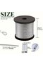 60m 304 Stainless Steel Wire Rope, Equipped with 50 Aluminum Clips, Pvc Coated Cable, 2.0mm, Length - 4