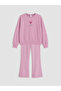 Printed Soft Touch Tracksuit Set for Girls from Uzg Store for Style Enthusiasts - 3