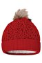 Women's Pompom Sparkling Knitwear Beanie Lined Winter Beanie - 4