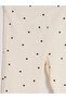 Ecru Bow Detailed Polka Dot Girls' Tights - 4