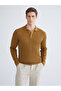 Esvab • Modern & Distinctive Devrik Roba Collar Men's Knitwear Sweater