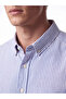 Regular Fit Striped Oxford Men's Shirt - 3