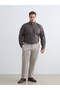 Regular Fit Long Sleeve Gabardine Men's Shirt - 6