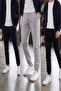 Men's Elastic Cuffed, Drawstring, Baggy, Fleece-Lined Sweatpants, Thick, Wide Cut, Comfortable Fit