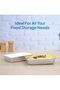 Aluminium Containers with Lid 800cc, 10 Pieces, Silver - 5