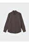 Regular Fit Long Sleeve Gabardine Men's Shirt - 7