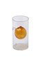 Generic Hand-Blown Glass Paraffin Oil Lamp – Vintage-Inspired Clear Glass Lantern with Permanent Fiberglass Wick – Refillable & Smokeless Decorative Table Lamp for Home Decor, Weddings & Gifting