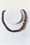 Certified 8 Mm Turtle Eye Natural Stone Necklace - 2