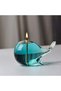 Hand-Blown Glass Paraffin Oil Lamp – Vintage-Inspired Clear Glass Lantern with Permanent Fiberglass Wick – Refillable & Smokeless Decorative Table Lamp for Home Decor, Weddings & Gifting - 7