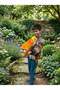 Generic Mega Pressure Pump BIG Water Gun Toy– 1000ml High Capacity Blaster with Multi Nozzles, 20ft Long Range Summer Splash Toy for Kids (Big Orange-Yellow) - 3