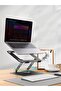 Adjustable Laptop Stand with 360 Rotating Base, Stable Computer Stand for Laptop Ergonimic - 4