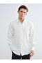 Timeless Clothing & Timeless Choices Slim Fit Long Sleeve Men's Textured Shirt - 2