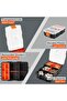 Heavy Duty Tool Box Organizer - Small Parts Organizer for Screws Nuts and Bolts - Multi Compartment Storage Solution - 3