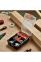 Heavy Duty Tool Box Organizer - Small Parts Organizer for Screws Nuts and Bolts - Multi Compartment Storage Solution - 5
