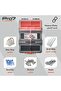 Heavy Duty Tool Box Organizer - Small Parts Organizer for Screws Nuts and Bolts - Multi Compartment Storage Solution - 4