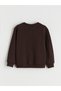 Özmarka New Season Crew Neck Girls' Sweatshirt and Sweatpants - 6