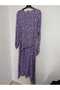 Premium Quality, 100% Lycra-Free Cotton Fabric, Round Neck, A-Line, Plain, Long Dress - 5