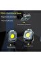 Rechargeable Magnetic Work Light, 1000 Lumens Mini LED Flashlight with Portable Torch Light, - 6