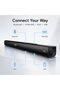 مكبر صوت 2.0 قناة مع مخرجات بلوتوث/AUX/USB/HDMI(ARC) بقوة 20 واط، حجم صغير، جودة صوت ممتازة - 4