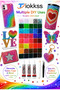 40‑Color Rhinestone Kit, 32000Pcs 3mm Flatback Gems with B7000 Glue, Tweezers & Wax Pencil, Complete Bedazzling Set for DIY Crafts, Phone Cases, Tumblers, Clothes, Shoes & Nail Art Accessories - 7