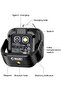 Rechargeable Magnetic Work Light, 1000 Lumens Mini LED Flashlight with Portable Torch Light, - 3