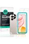 for Honor 400 5G Screen Protector,2-Pack,9H Hardness Tempered Glass with Camera Lens Protect