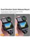 Dual-Direction Magnetic Quick-Release Adapter Mount for DJI Action 6/Osmo Nano Camera Mount - 4