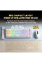 لوحة مفاتيح ميكانيكية بـ 68 مفتاحًا، بإضاءة خلفية RGB من نوع Mingyue Axis، تصميم صغير مدمج مع فصل خطوط المفاتيح، تدعم اللغة الإنجليزية - 2