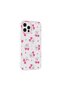 iPhone 12 Case Flower and Bow Pattern with Camera Raised Senk Premium - 7