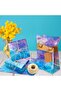50 Sheets Pink-Blue Gradient Tissue Paper Bulk, 20x14 Inch Pastel Turquoise Starry Sky Galaxy Gift W - 7