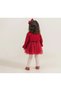Lale Bolerolu 3D Rose Patterned Tulle Dress Set - 3