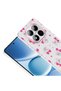 Xiaomi Redmi Note 15 Pro Case Floral and Bow Pattern with Camera Raised Omsy Premium - 6