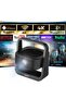 Smart Mini Projector 4K HDR with Android 13, 5G WiFi, 360° Rotation, Portable Design for Home Theater, Gaming & Presentations, 150” Screen, Compact & Lightweight