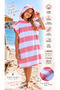 100% Cotton Children's Poncho for Ages 9-12 - 3