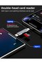 قارئ بطاقات مايكرو SD (2 في 1) بمنفذ USB-C وLightning لهواتف آيفون 17 و16 و15 برو، محول آبل للكاميرات الرقمية - 2