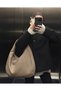 Pi̇etri̇ Knitted Leather Hand and Shoulder Women's Bag