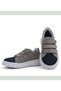 Rakerplus 4003-Sggr Gray-Black White Tbn 100% Leather Boys' Daily Sports School Shoes - 3